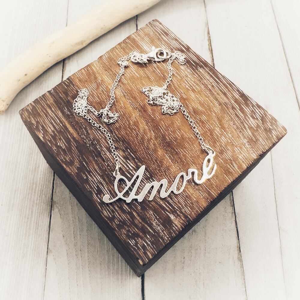 Amore Sterling Silver Necklace